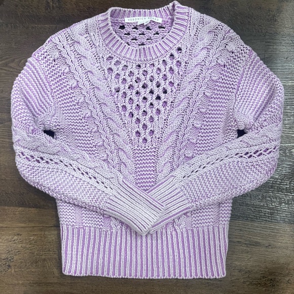 Veronica Beard Eleanor Cable-Knit Pullover - Picture 5 of 8